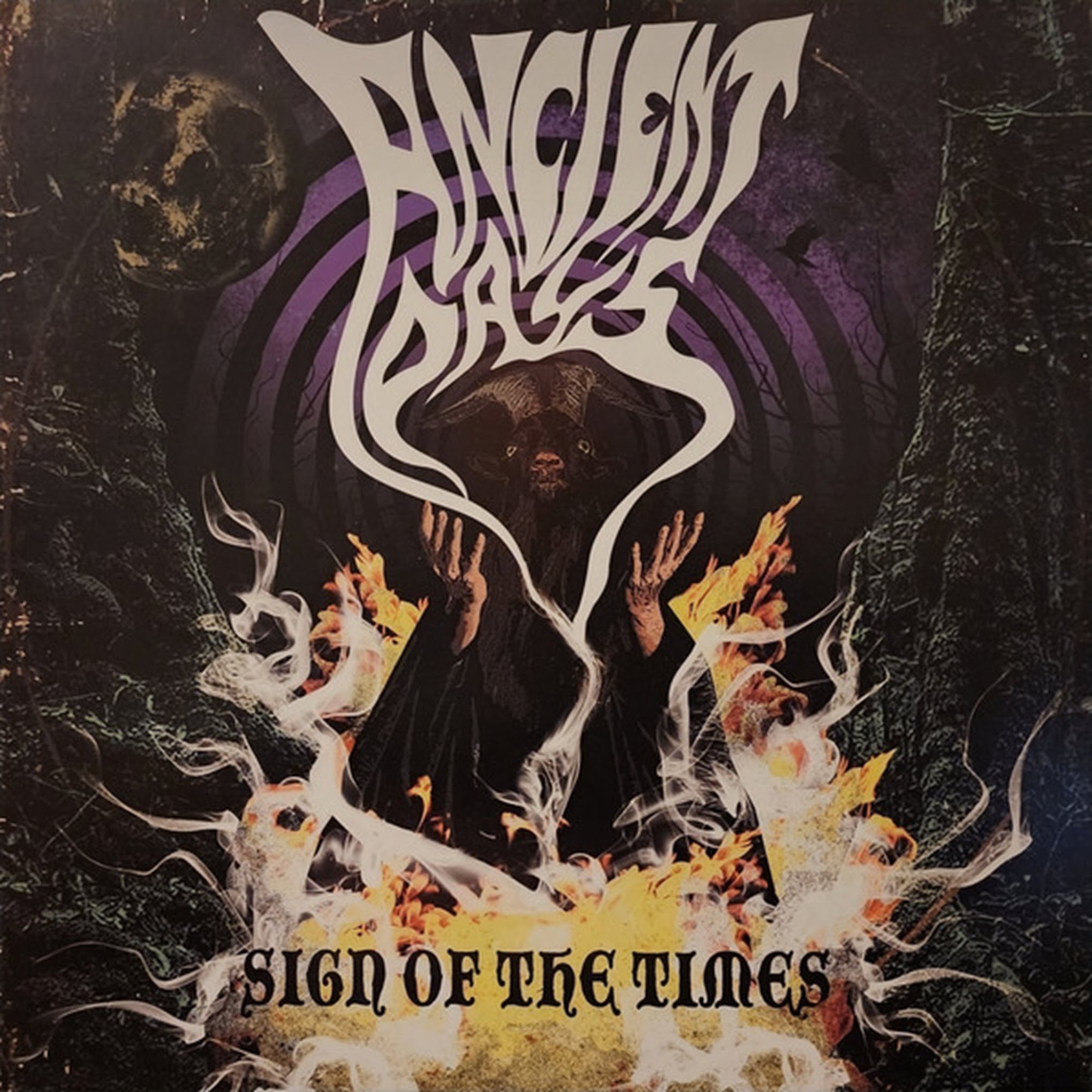 Ancient Days - Sign Of The Times Limited Edition Transparent Neon Green Vinyl 12"