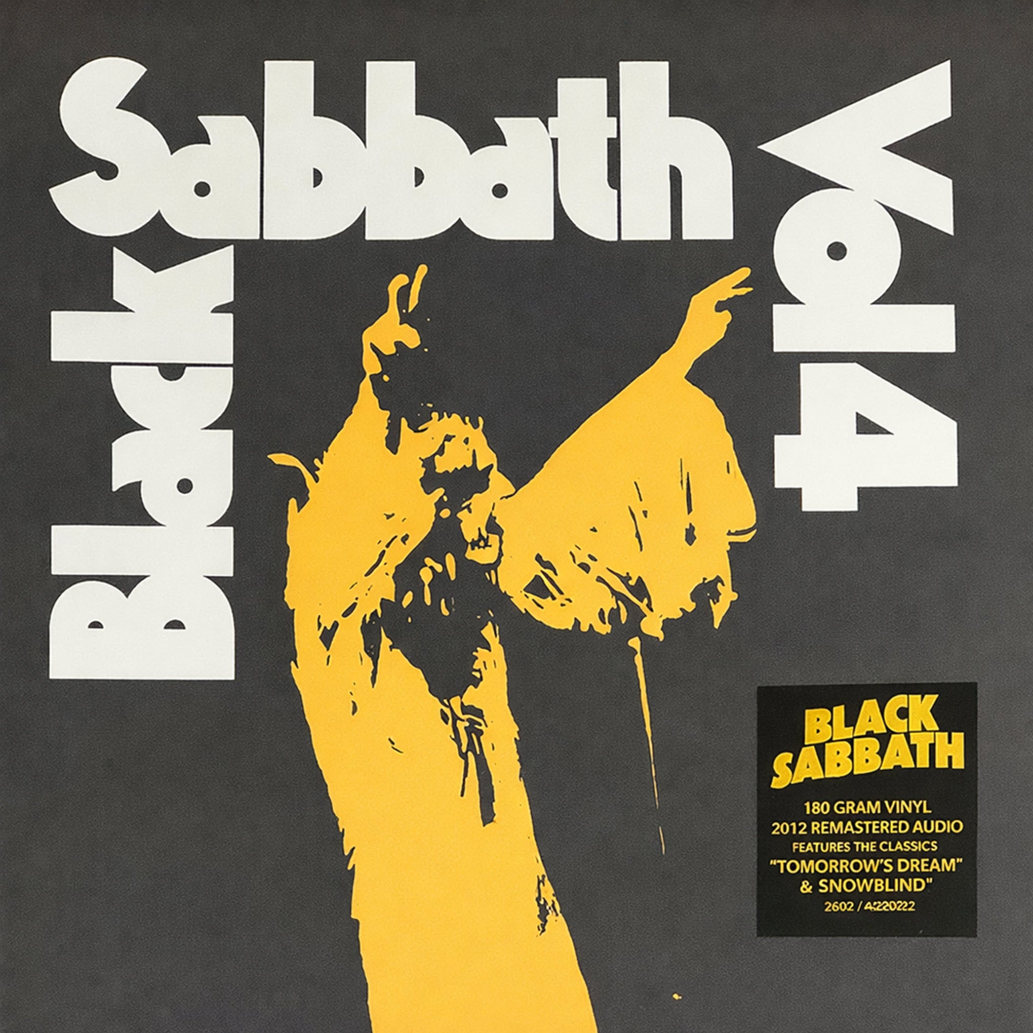 Black Sabbath – Vol. 4 Gatefold Vinyl 12" LP