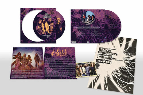 Black Sabbath - Live In Brussels, Belgium 1970 Picture Disc Vinyl 12" Record (Import)