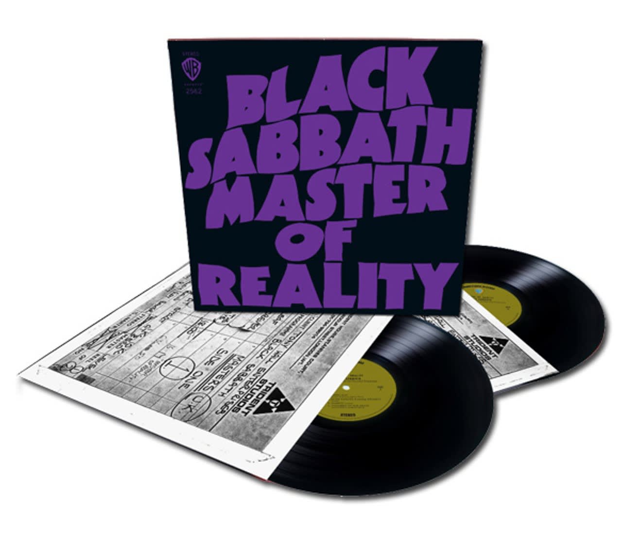 Black Sabbath - Master of Reality サイン入り Black Sabbath - Master of Reality LP Cover Limited Signature