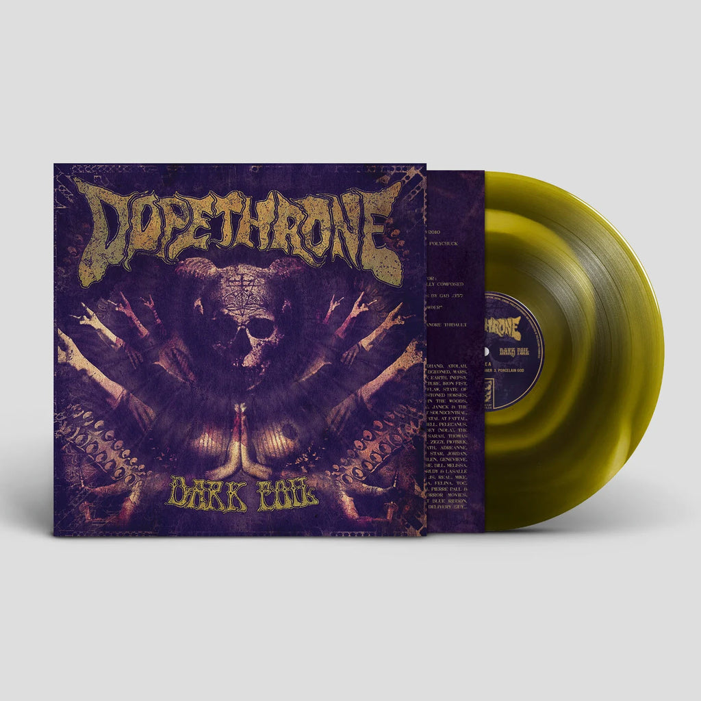 Dopethrone - Dark Foil Limited "Green Slime Edition" Vinyl 12" Record
