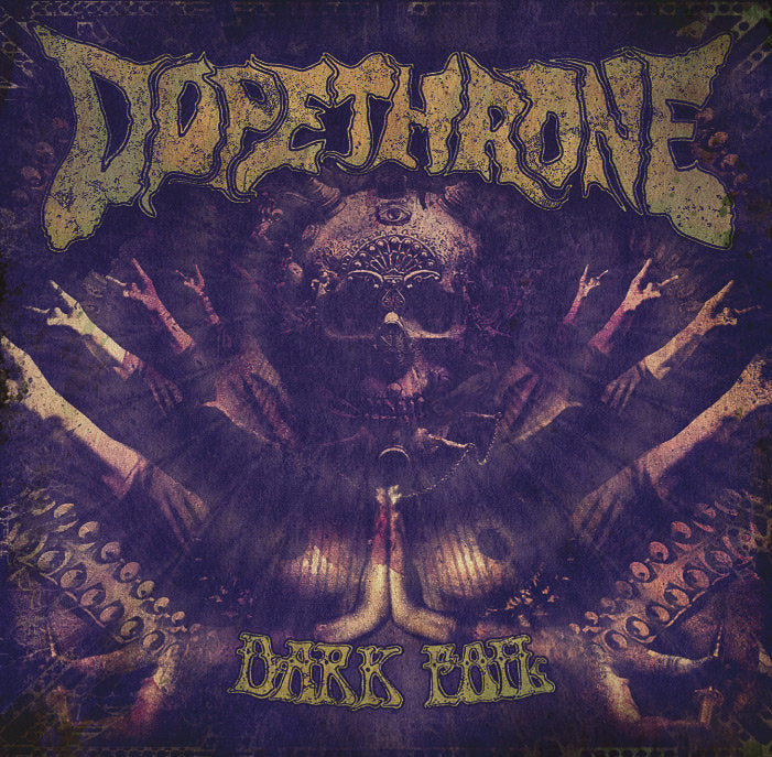 Dopethrone - Dark Foil Limited "Green Slime Edition" Vinyl 12" Record