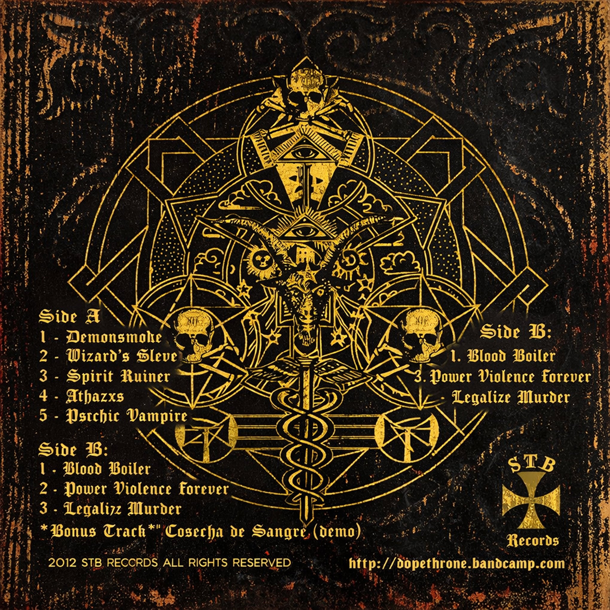 Dopethrone - Demonsmoke | Limited Edition Colored Vinyl LP