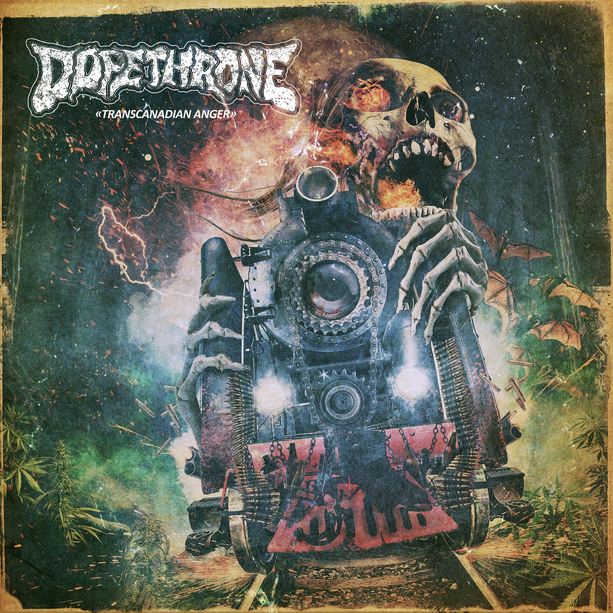 Dopethrone - Transcanadian Anger Silver Colored Vinyl 12" Record (Import)