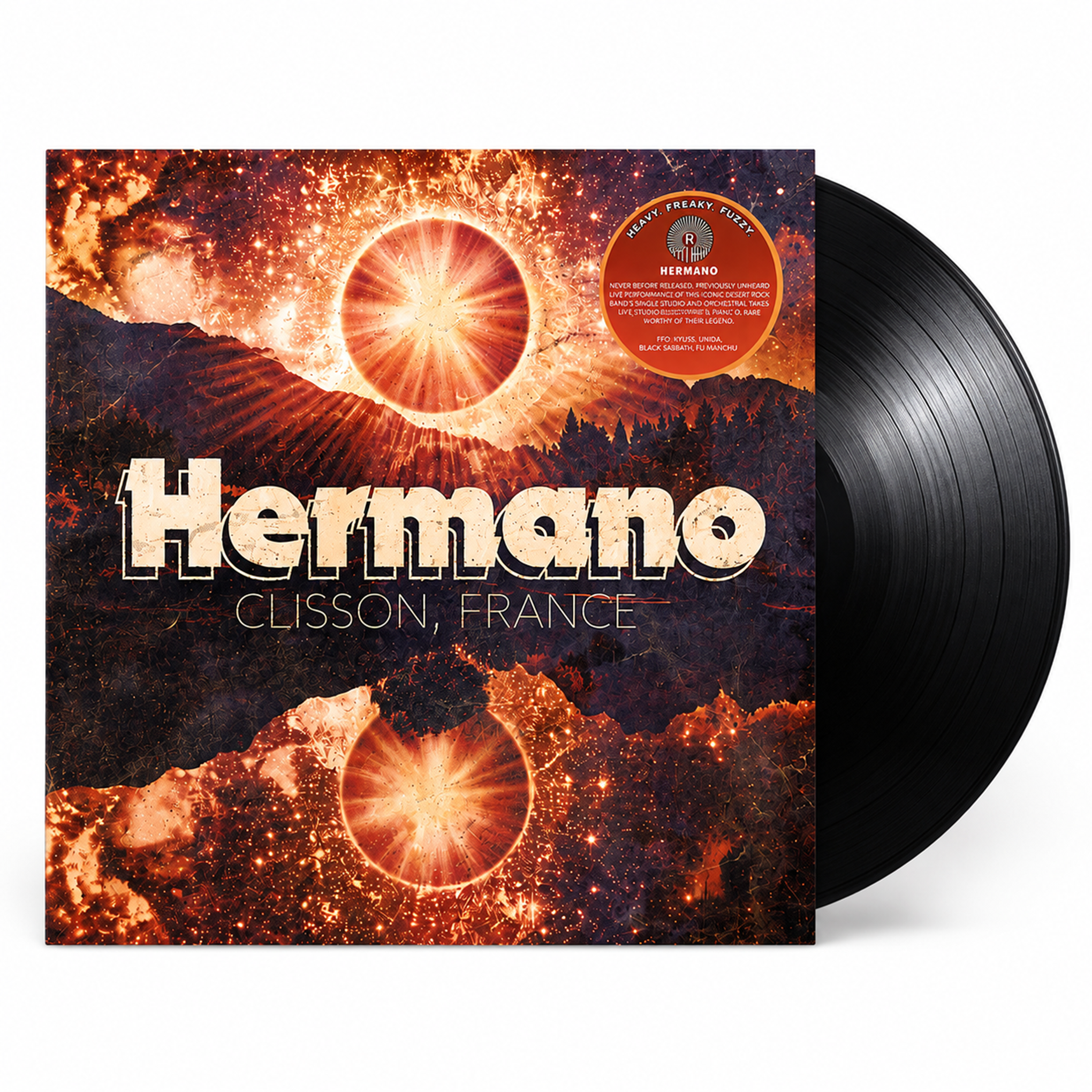 Hermano - Clisson, France Limited Edition Vinyl 12" (Black Midnight Edition)