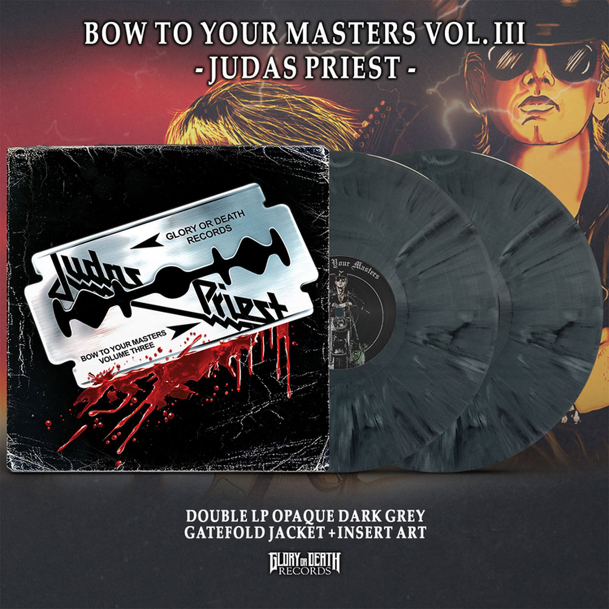 Various Artists - Bow To Your Masters Volume 3: Judas Priest Limited Dark Grey Edition Double LP