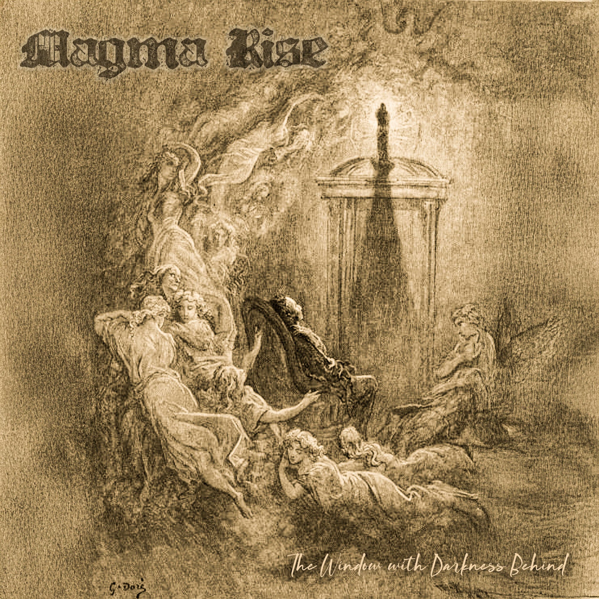 Magma Rise - The Window with Darkness Behind 7" vinyl - Import