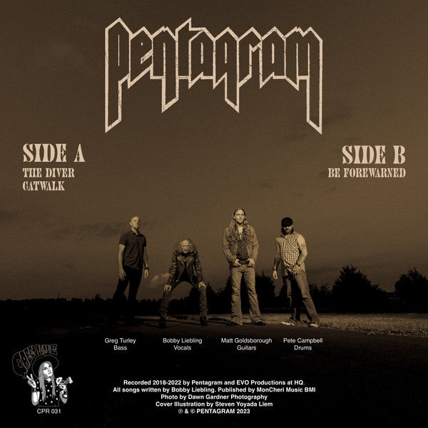 Pentagram - The Singles 7" Vinyl Record