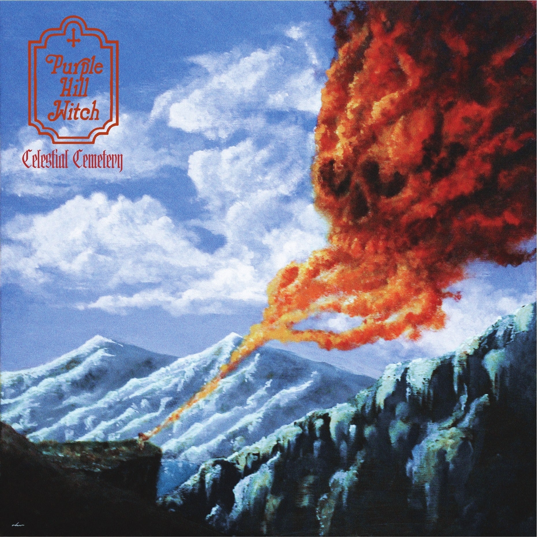 Purple Hill Witch - Celestial Cemetery Limited Edition Red Colored Vinyl 12" Record (Import)