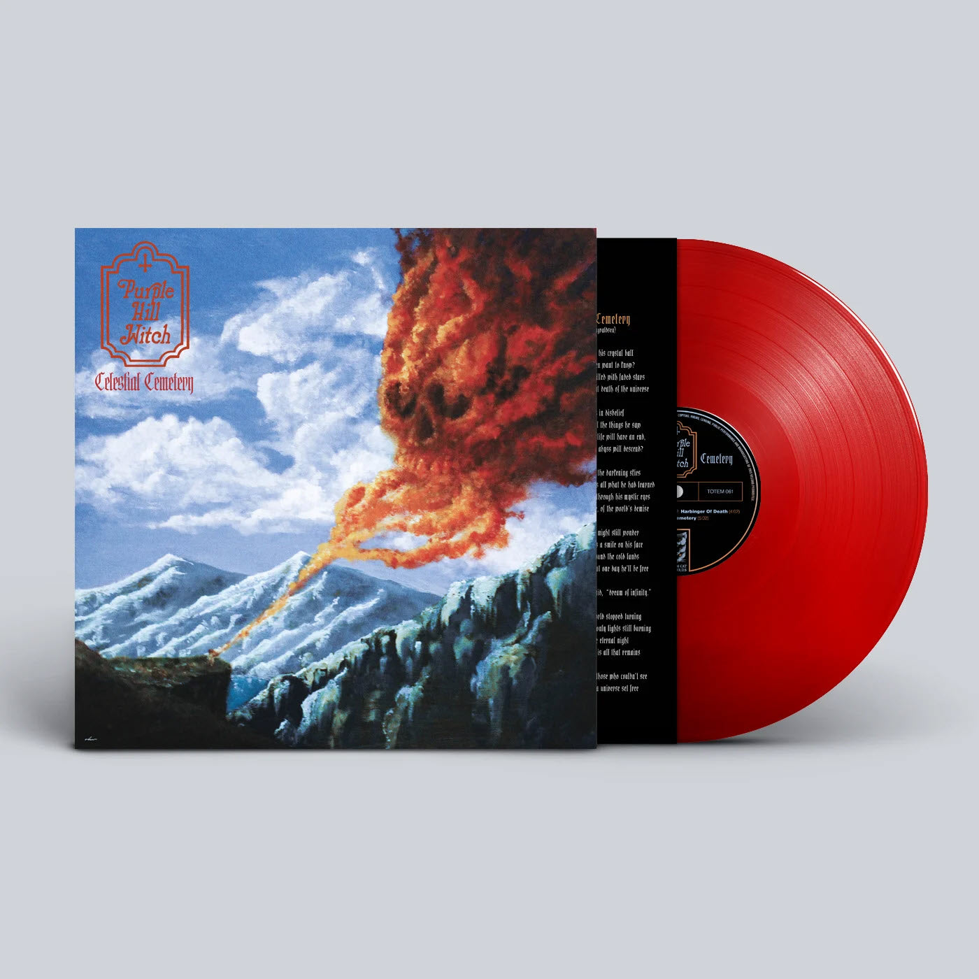 Purple Hill Witch - Celestial Cemetery Limited Edition Red Colored Vinyl 12" Record (Import)