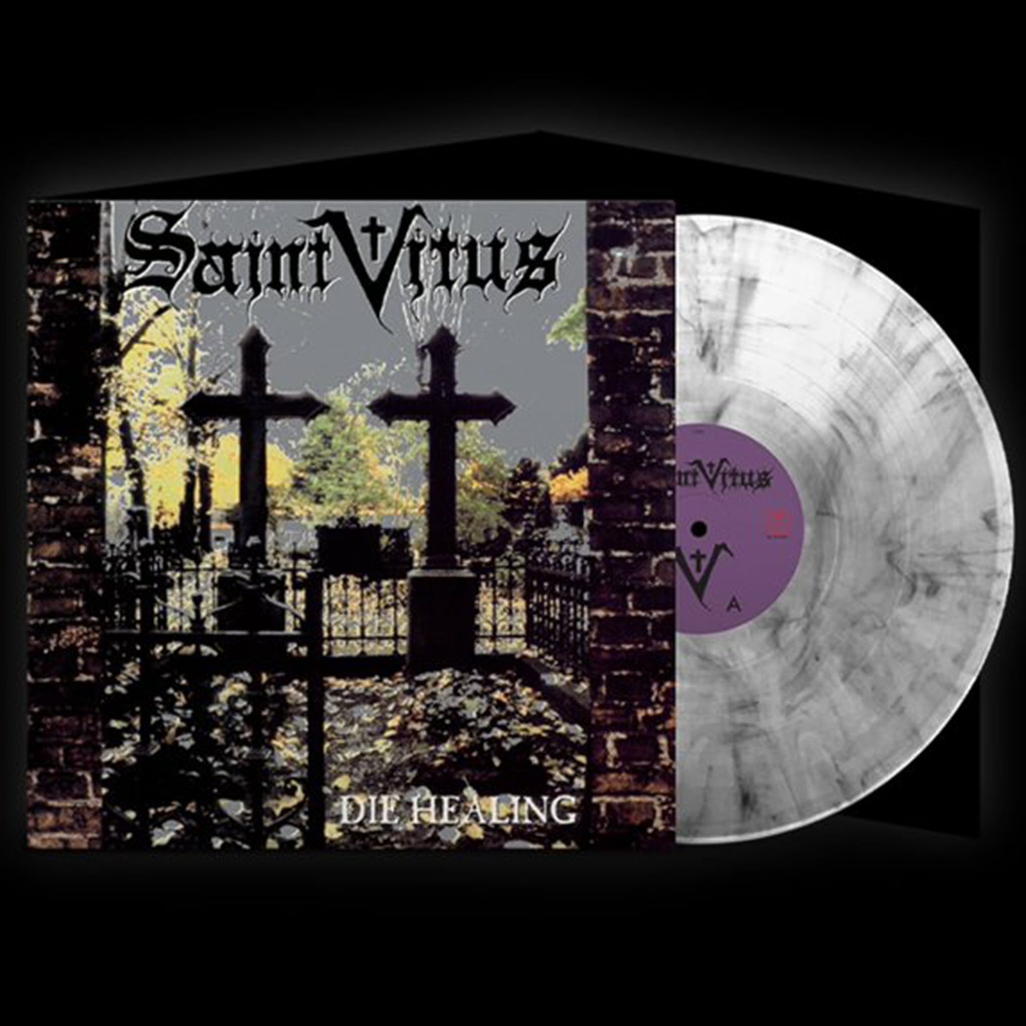 Saint Vitus - Die Healing Limited Edition Marbled White Color Vinyl 12" (Import)