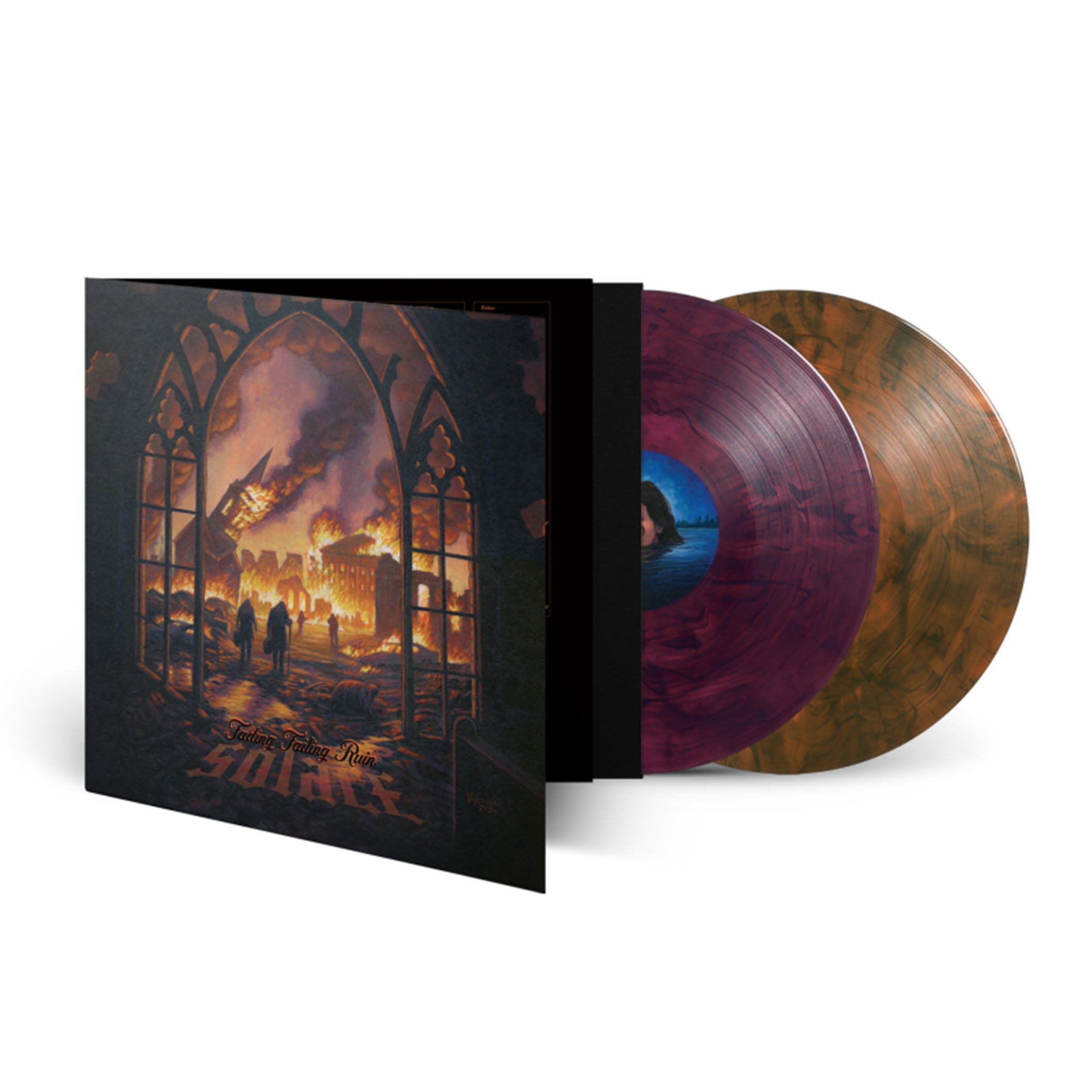 Solace - Fading Failing Ruin (Double LP, Violet/Orange Marbled Vinyl)