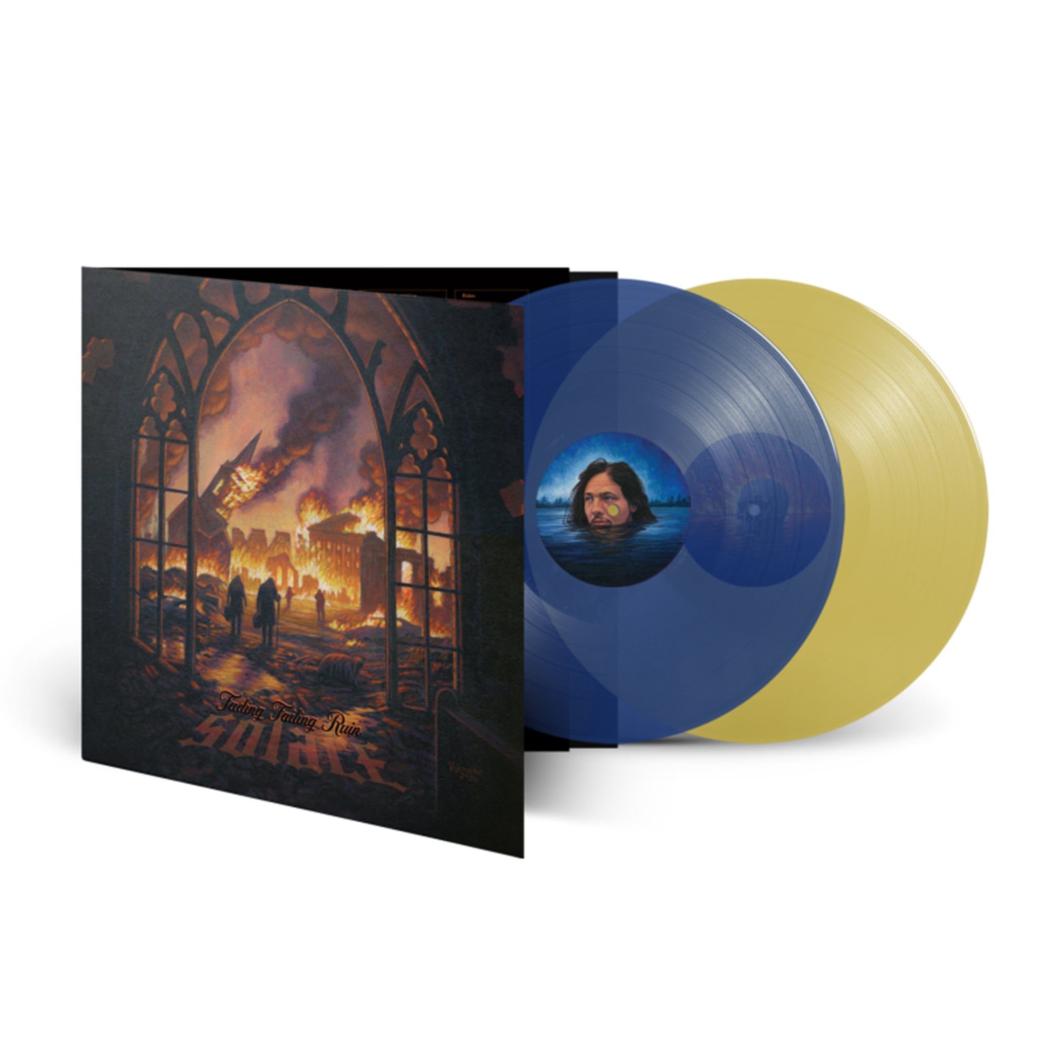 Solace – Fading Failing Ruin (Double LP, Blue/Yellow Vinyl)
