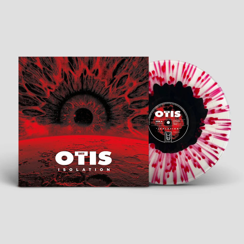 Sons of Otis - Isolation limited edition "Black blob inside clear vinyl with red splatters" Vinyl 12" (Import)