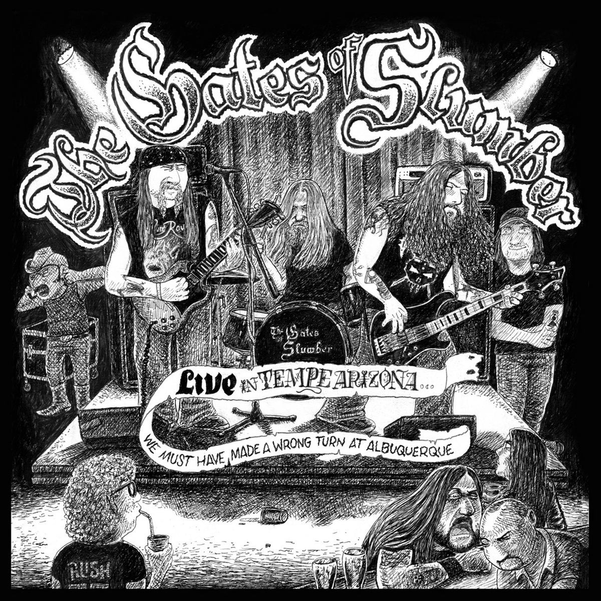 The Gates Of Slumber – Live In Tempe Arizona Limited Edition Grey Vinyl 12" LP - Import