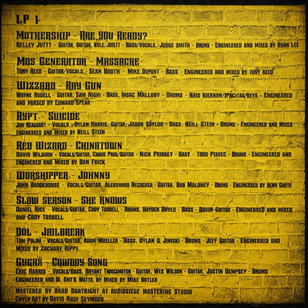Various Artists - Bow to Your Masters Vol. 1: Thin Lizzy (Limited "Cowboy" Edition) Double LP