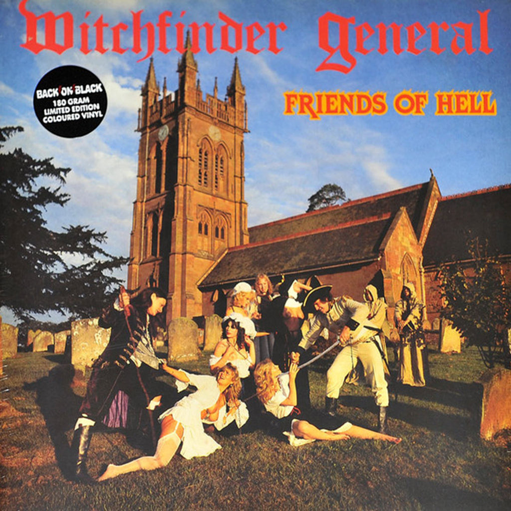 Witchfinder General - Friends Of Hell Gatefold Limited Edition Yellow Vinyl 12" LP - Import