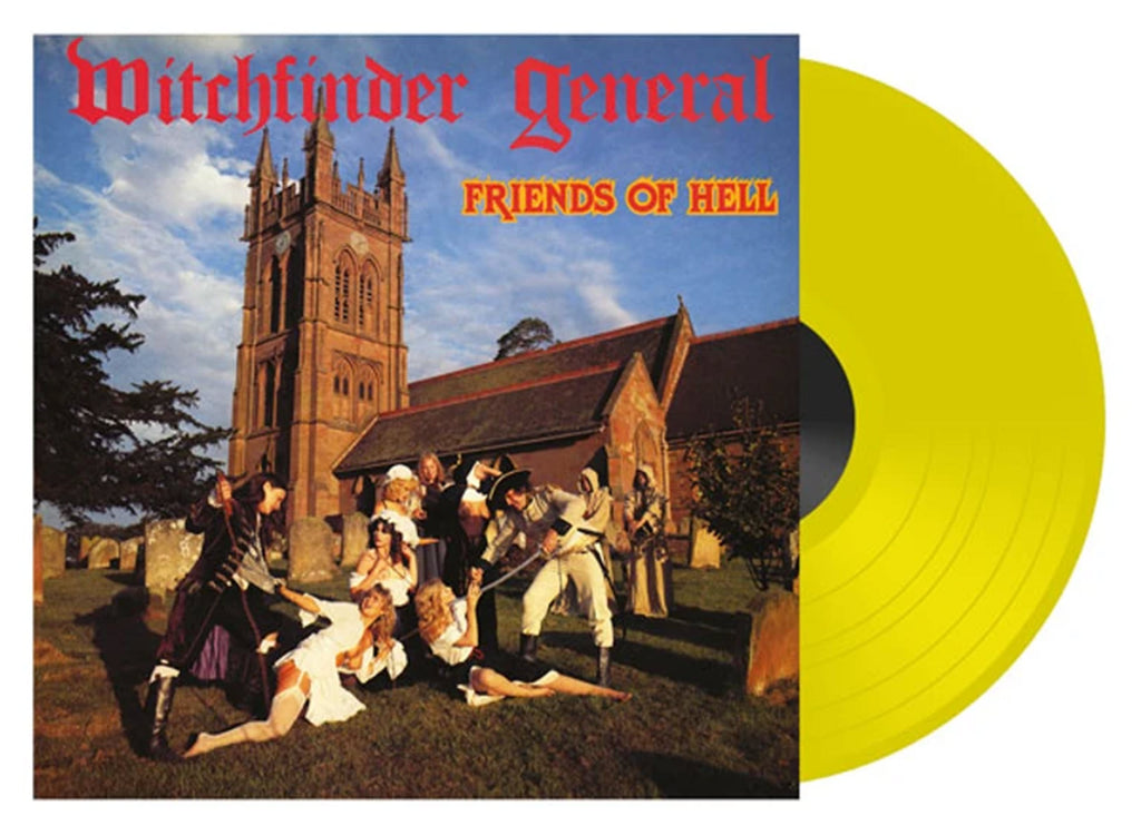 Witchfinder General - Friends Of Hell Gatefold Limited Edition Yellow Vinyl 12" LP - Import