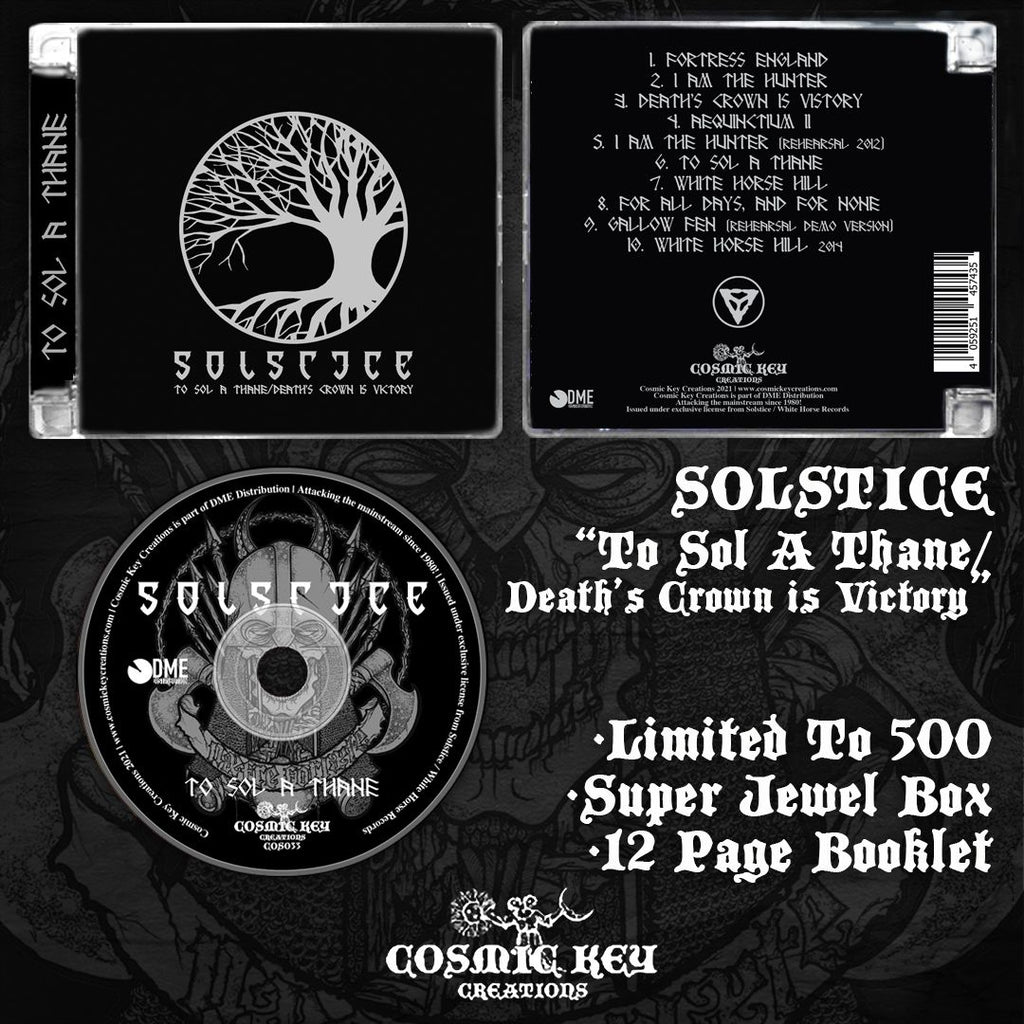 Solstice - To Sol A Thane / Death's Crown Is Victory Limited Edition CD (Import)